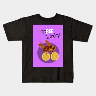 Hapbee birthday! Kids T-Shirt